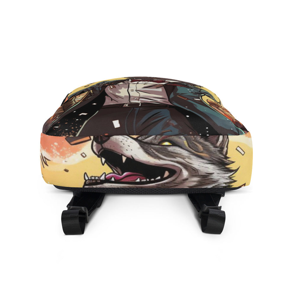 Mochila Premium Lobo Champagne