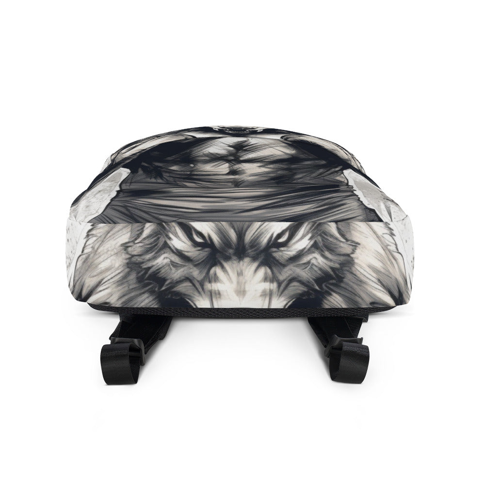 Mochila Premium Lobo Box Sketch