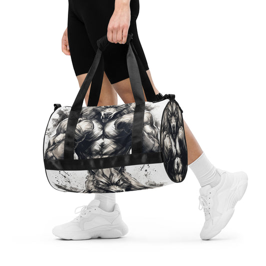 Maleta Deportiva Lobo Box Sketch