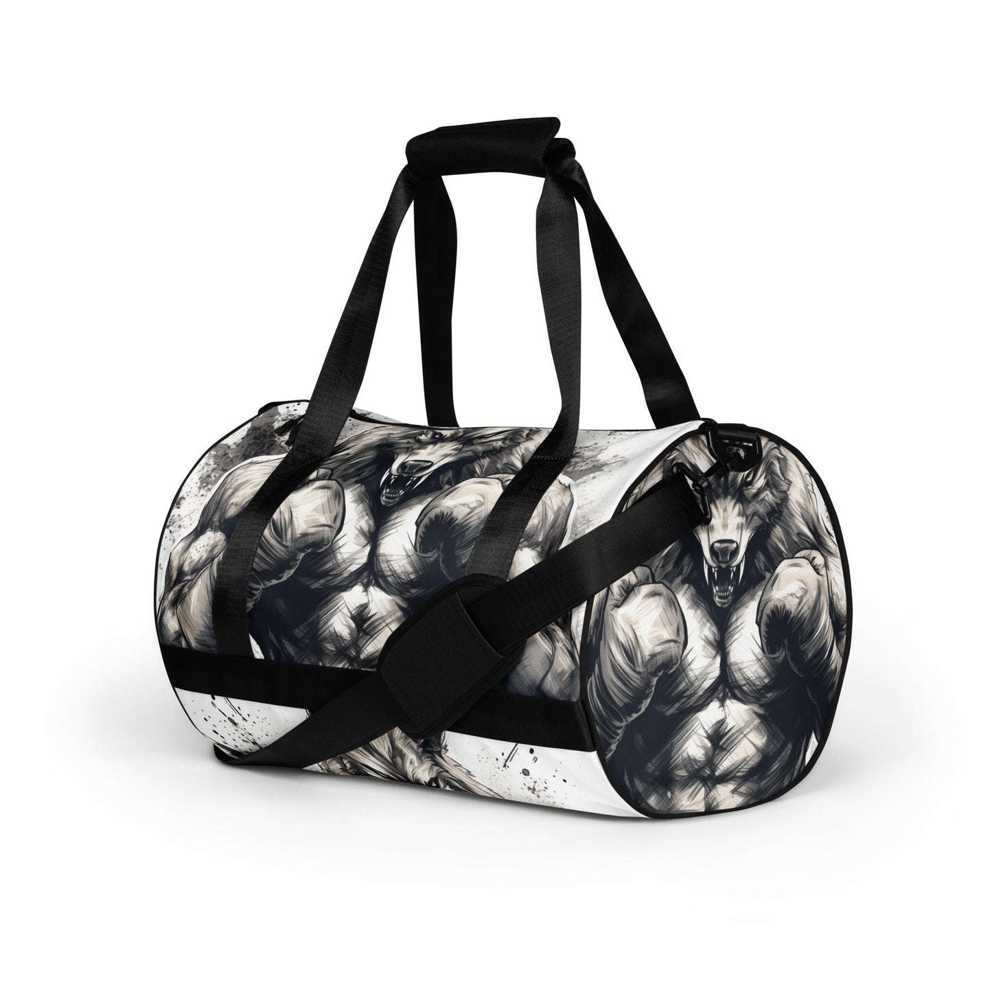 Maleta Deportiva Lobo Box Sketch