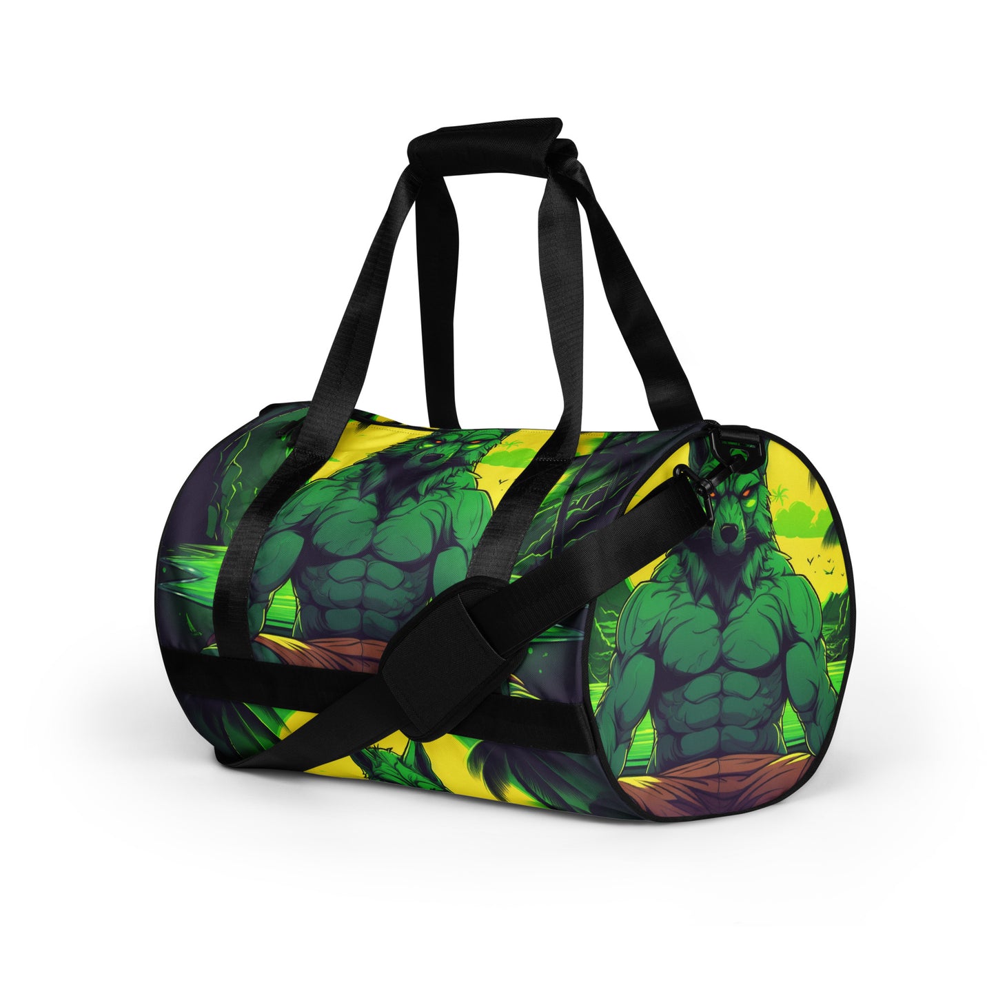 Maleta Deportiva Lobo Neon Beach