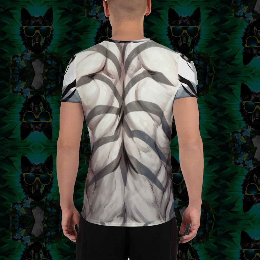 Playera Deportiva Tigre Blanco Cartoon