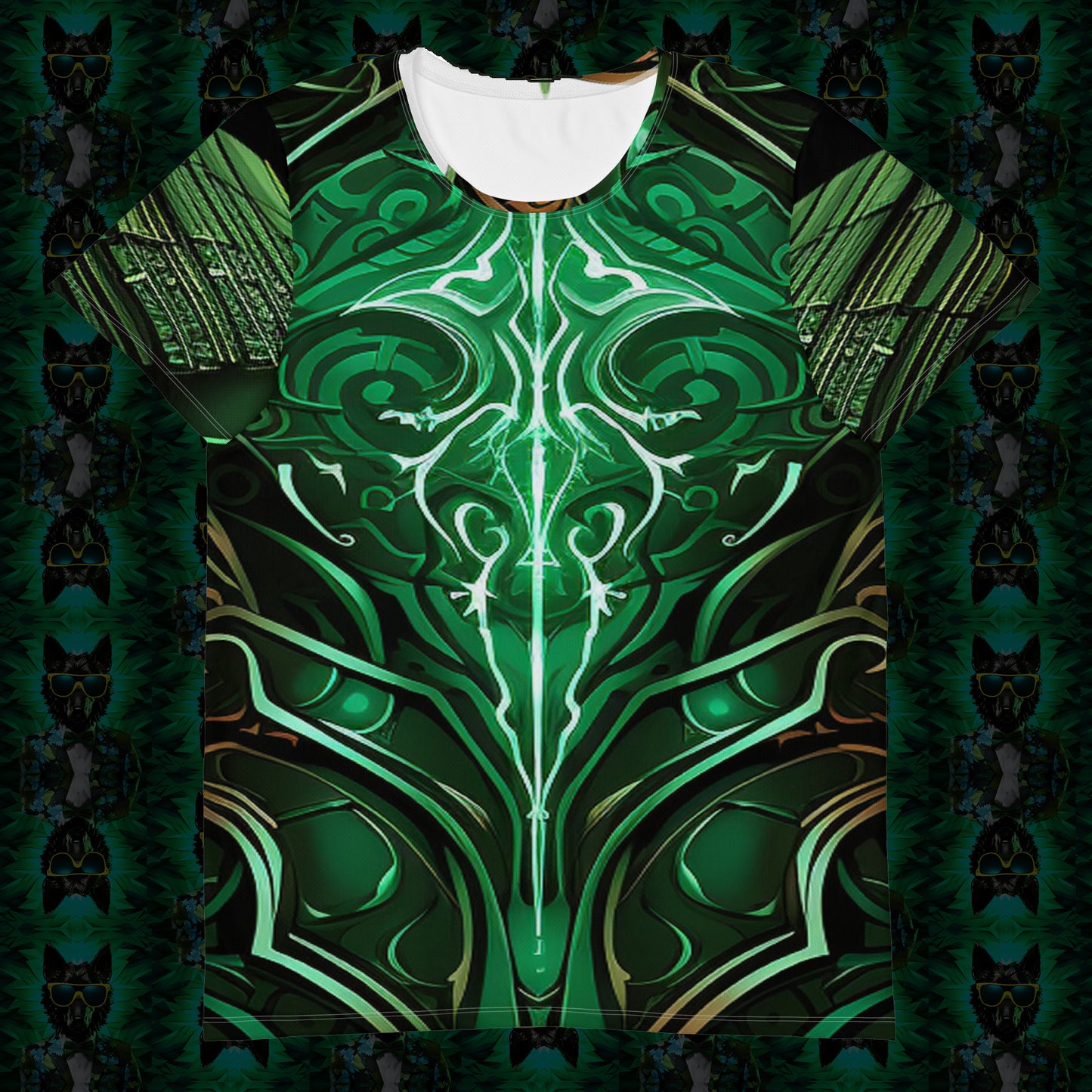 Playera Deportiva Selva Neon