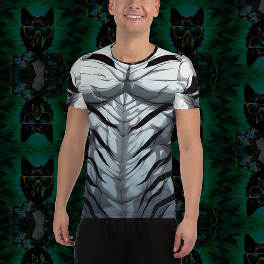 Playera Deportiva Tigre Blanco Cartoon