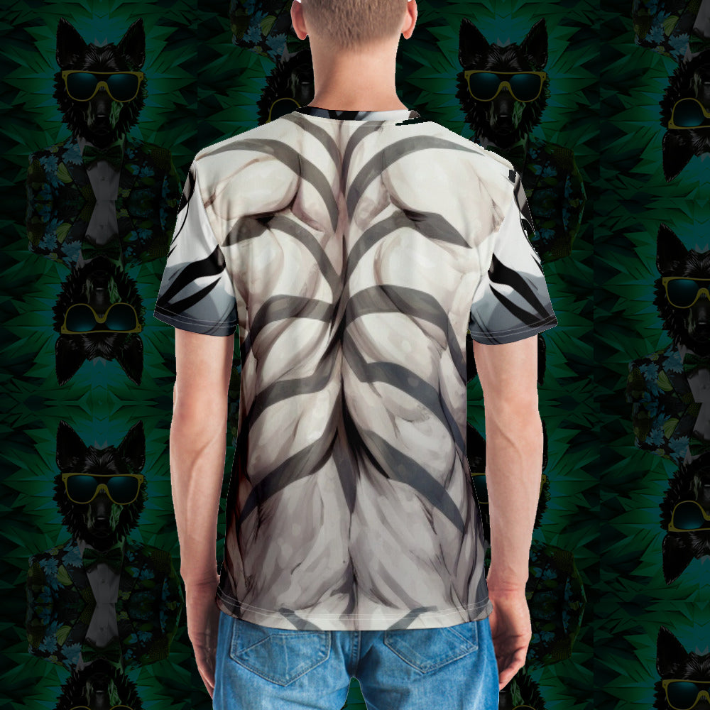 Playera Tigre Blanco Cartoon