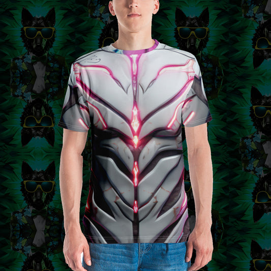 Playera Tigre Blanco Neon