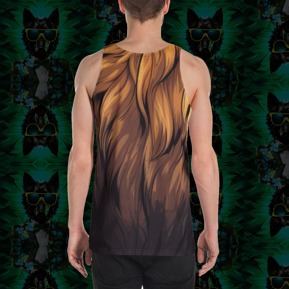 Tank Top Leon Cartoon