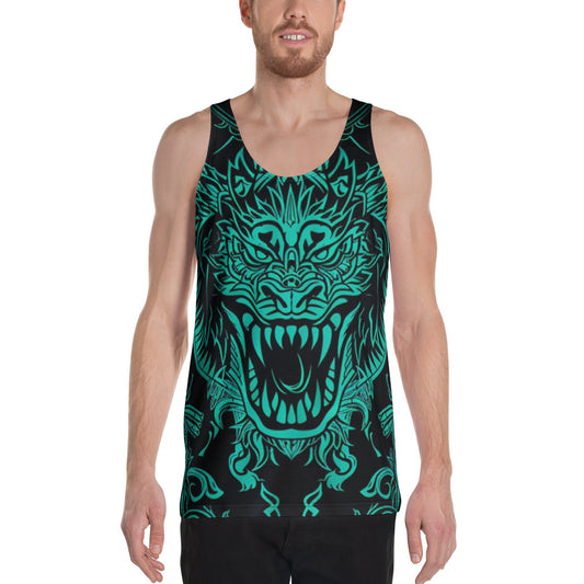 Mythical Beast Blue 2 Tank Top