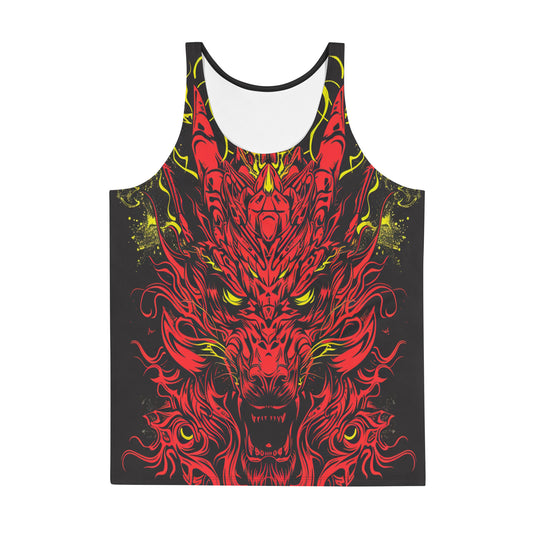 Mythical Beast Red Tank Top