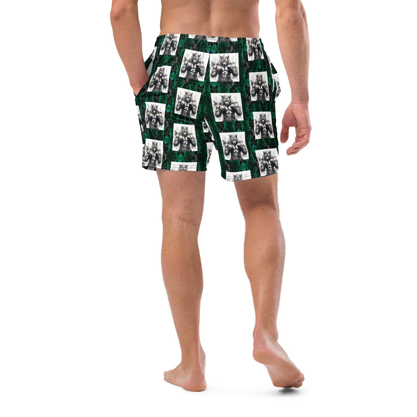 Traje de Bano Lobo Box Sketch