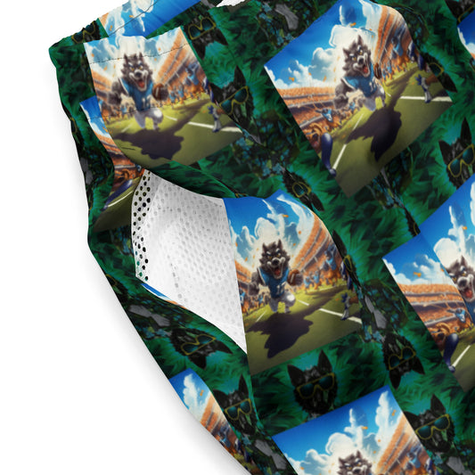 Traje de Bano Lobo Football