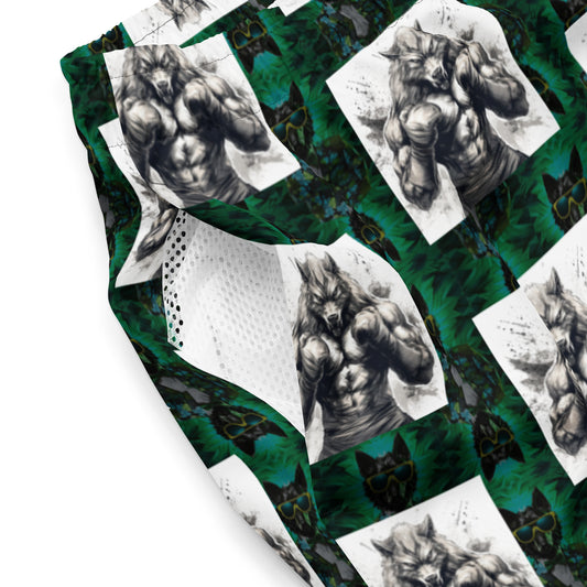 Traje de Bano Lobo Box Sketch