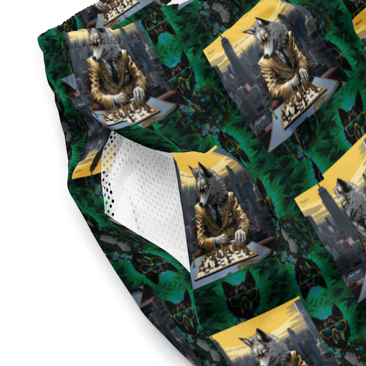 Traje de Bano Lobo Chess Master