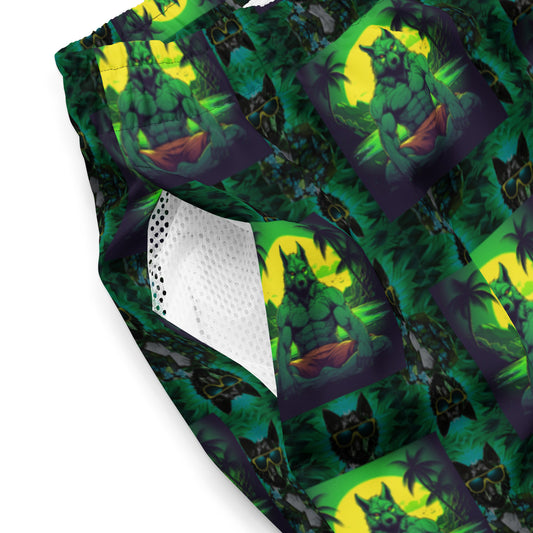 Traje de Bano Lobo Neon Beach