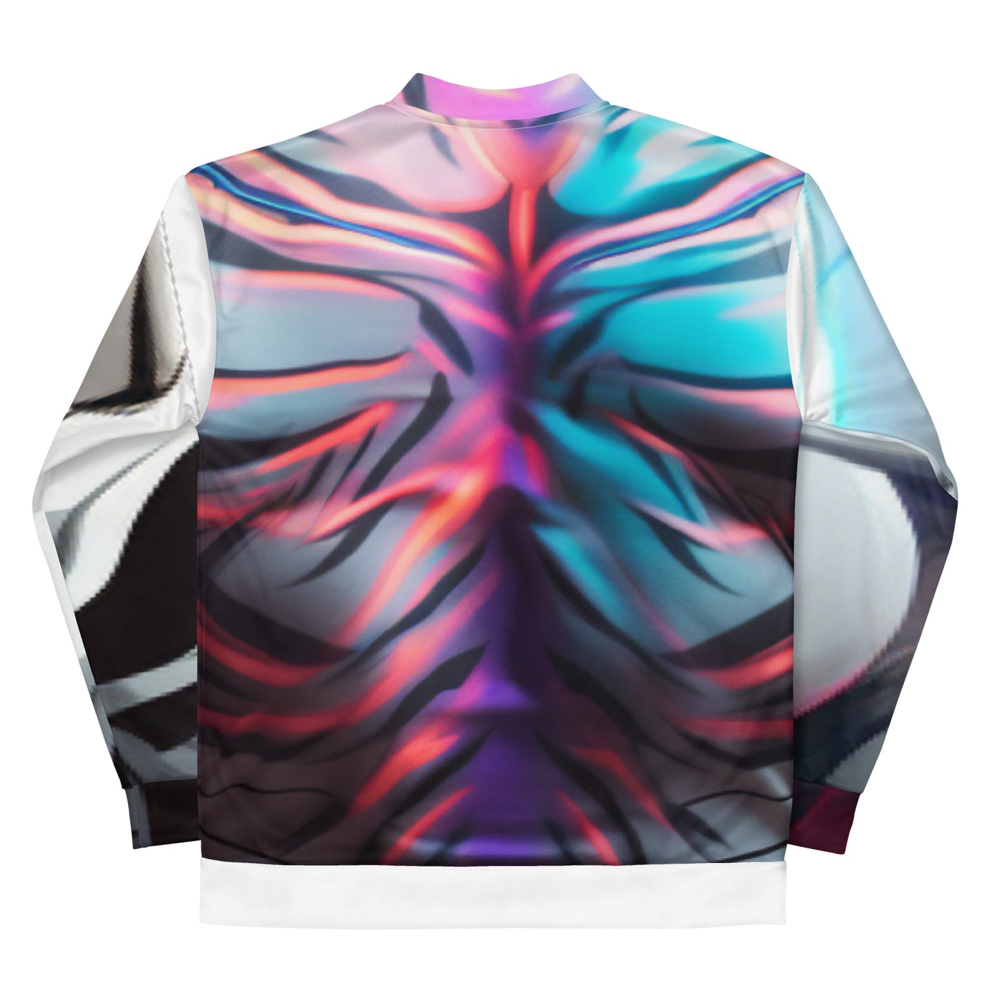Bomber Tigre Blanco Neon