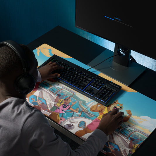 Mouse Pad Gamer Lobo Yate