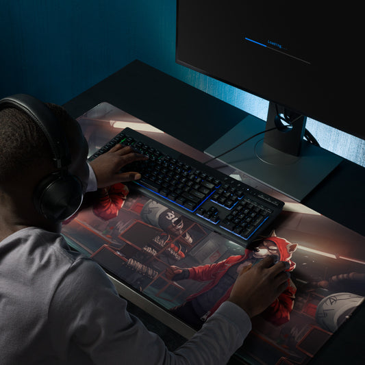 Mouse Pad Gamer Lobo Box
