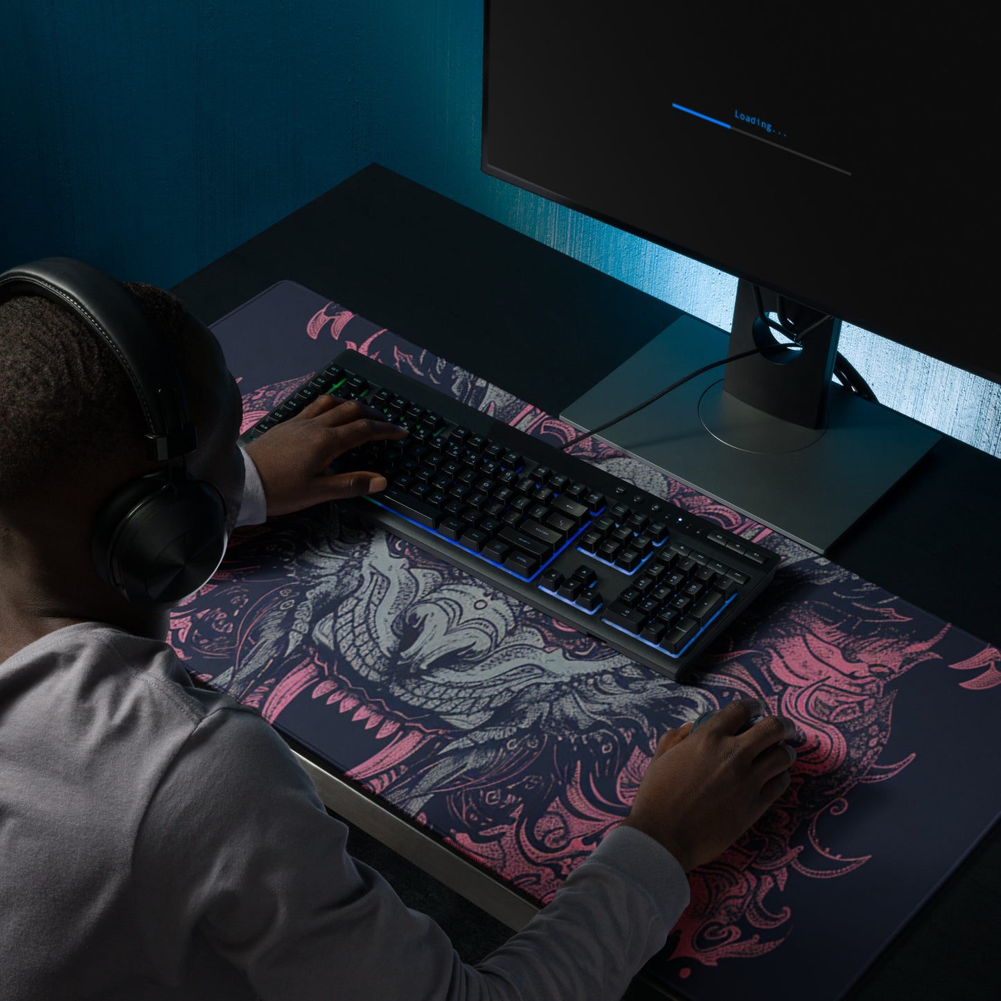 Mouse Pad Gamer Mythical Morado