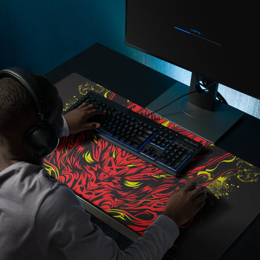 Mouse Pad Gamer Mythical Rojo