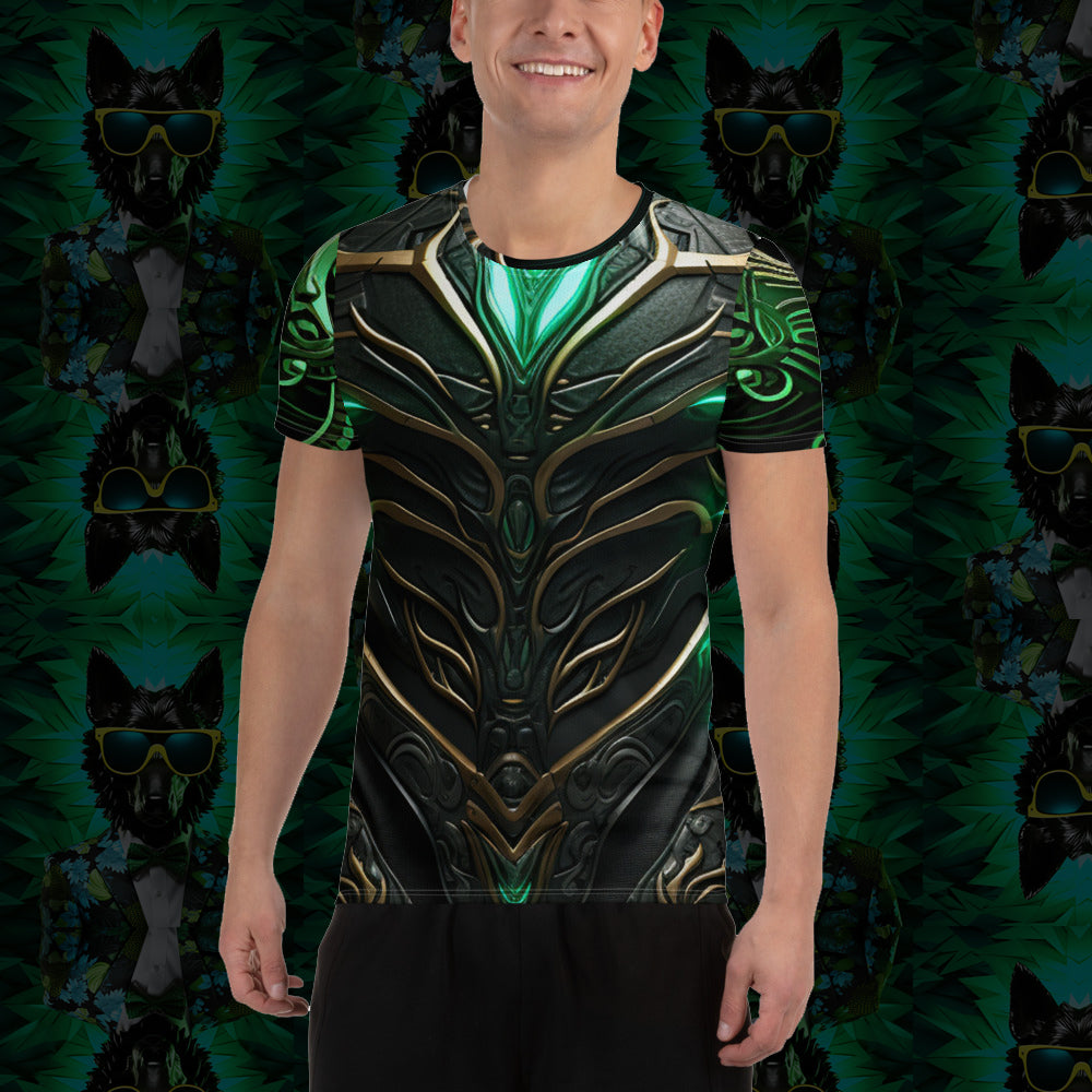 Playera Deportiva Griego Neon