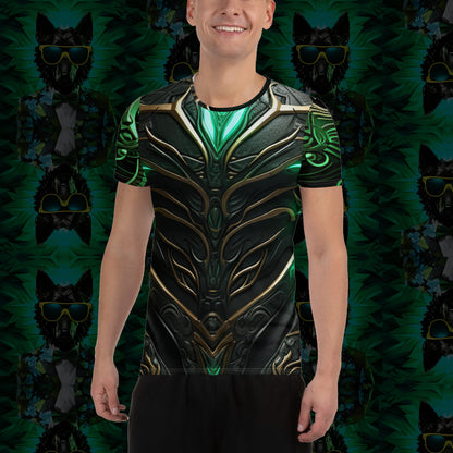 Playera Deportiva Griego Neon
