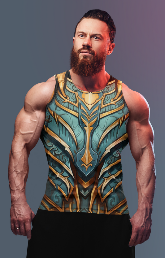 Atlantis Cartoon Tank Top