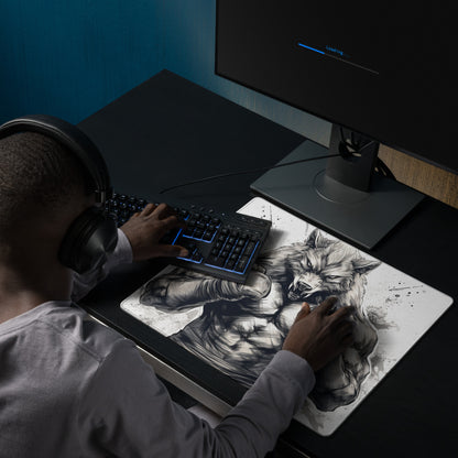 Mouse Pad Gamer Lobo Box Sketch