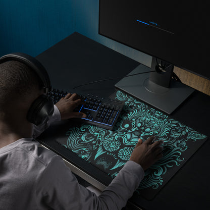 Mouse Pad Gamer Mythical Beast Azul