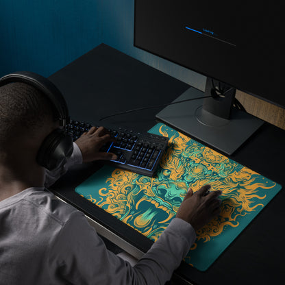 Mouse Pad Gamer Mythical Naranja