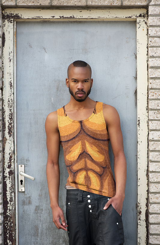 Tank Top Leon Cartoon